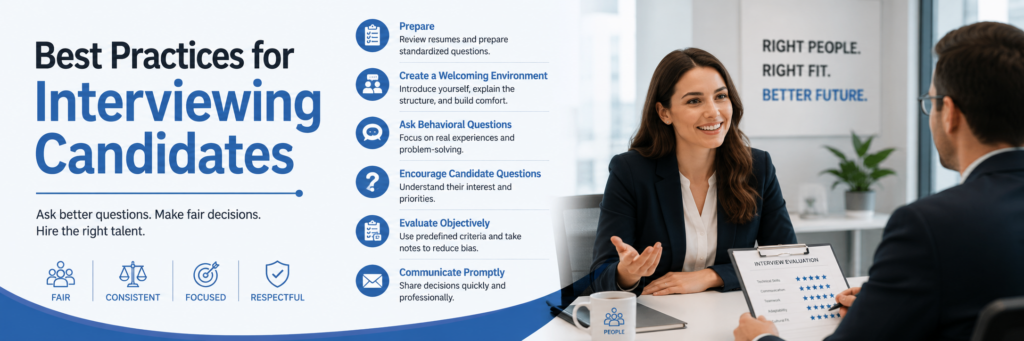 Best Practices for Interviewing Candidates