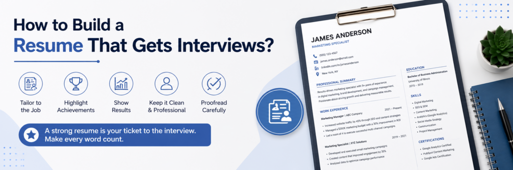 How to Build a Resume That Gets Interviews