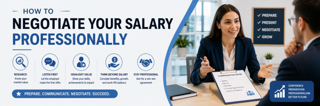 How to Negotiate Your Salary Professionally