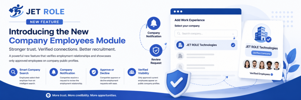 Introducing the New Company Employees Module in JET ROLE