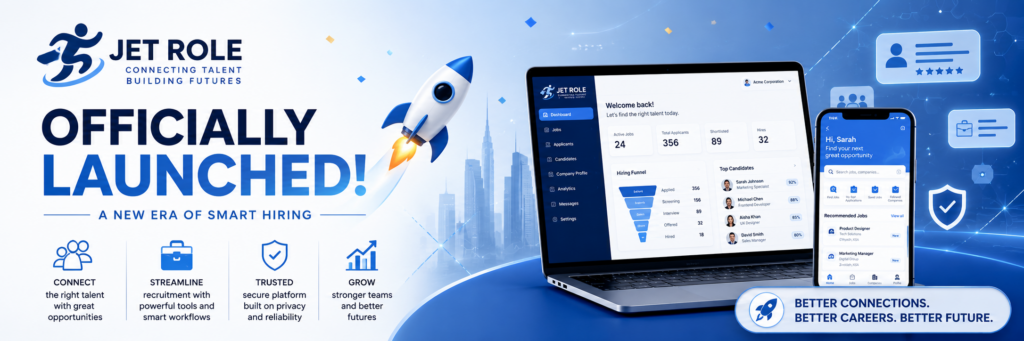 JET ROLE Officially Launches to Transform the Recruitment Experience