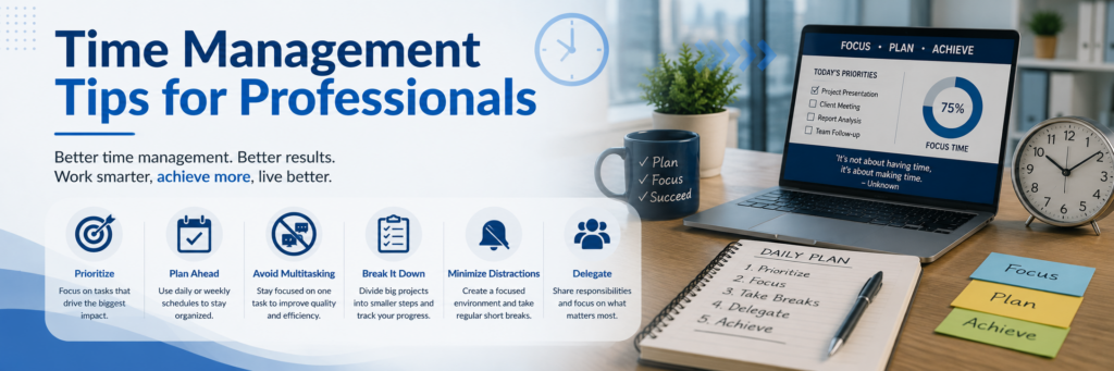 Time Management Tips for Professionals